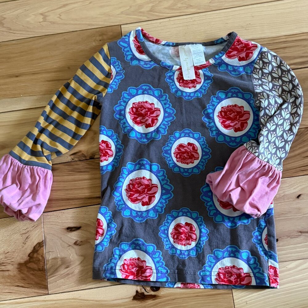 Matilda Jane Paint By Numbers Picasso Puffer Top